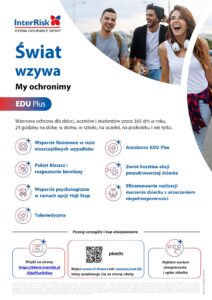 Ulotka promocyjna ubezpieczyciela